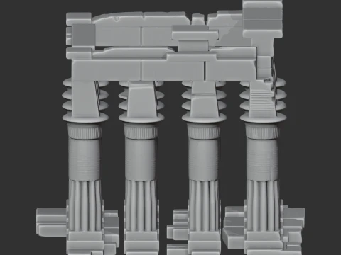 Templo de Luxor Modelo 3D