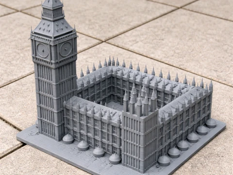 Palace of Westminster 3D Model