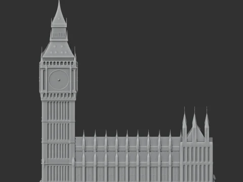 Palace of Westminster 3D Model