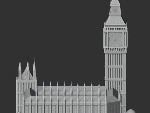 Palace of Westminster 3D Model
