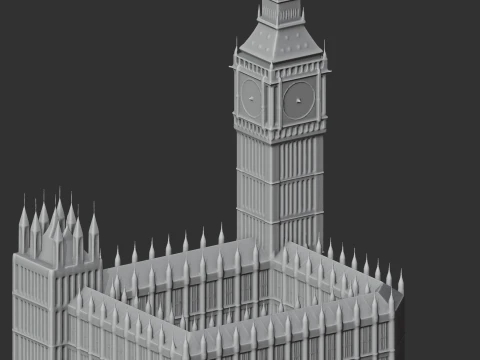 Palace of Westminster 3D Model