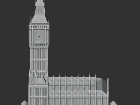 Palace of Westminster 3D Model