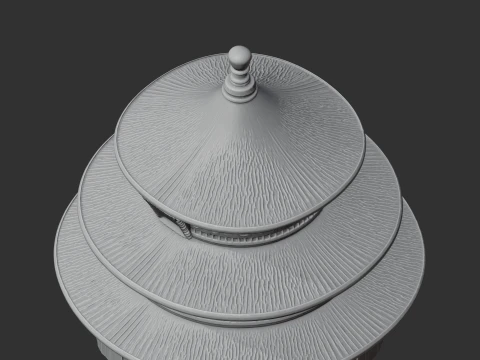 Temple of Heaven 3D Model