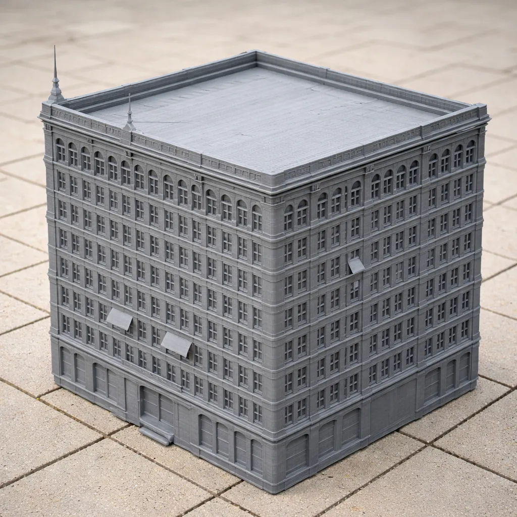 Early skyscrapers 3D Model .c4d .max .obj .3ds .fbx .stl .blend