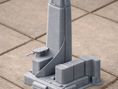 Gran Torre Santiago Modello 3D
