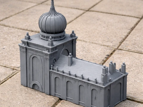 Historische synagogen 3D Model