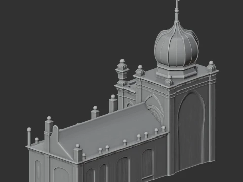Historic synagogues 3D Model