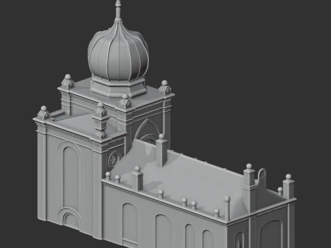 Historic synagogues 3D Model