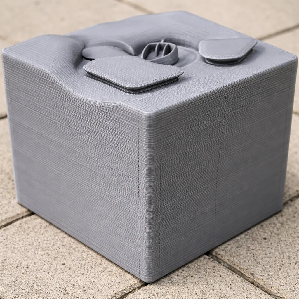 Mukaab 3D Model .c4d .max .obj .3ds .fbx .stl .blend 