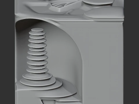 Mukaab 3D Model