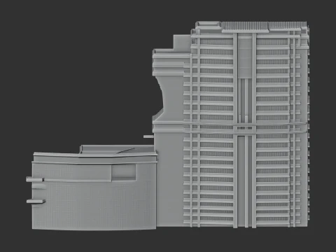 Ping An International Finance Centre 3D Model