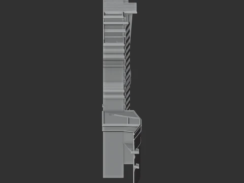 Ping An International Finance Centre 3D Model