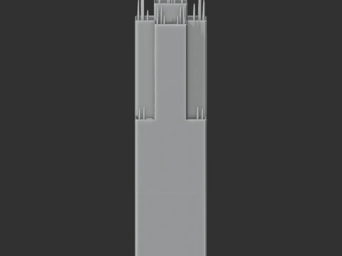 Sears Tower 3D Model