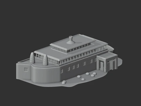 Aiwan-e-Sadr 3D Model