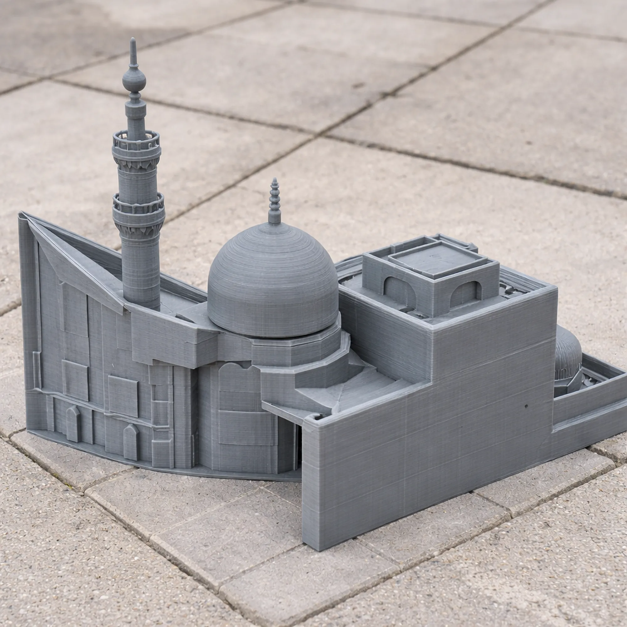 Ablaq Palace 3D Model .c4d .max .obj .3ds .fbx .stl .blend 