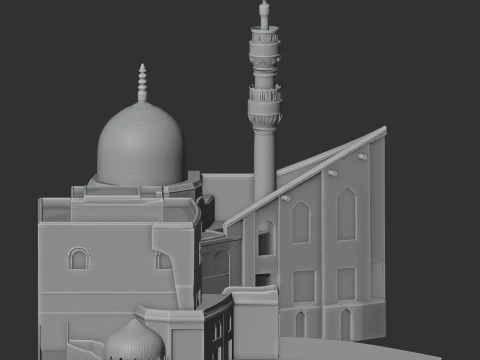 Ablaq Palace 3D Model