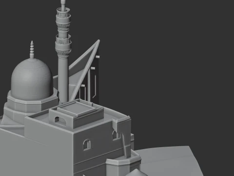 Ablaq Palace 3D Model