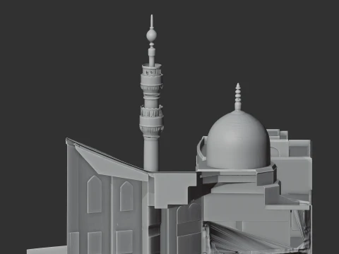 Ablaq Palace 3D Model