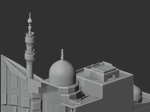 Ablaq Palace 3D Model