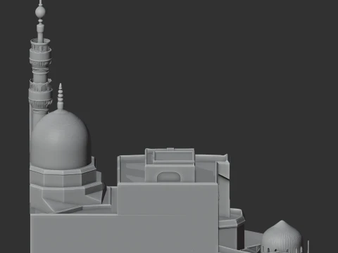 Ablaq Palace 3D Model