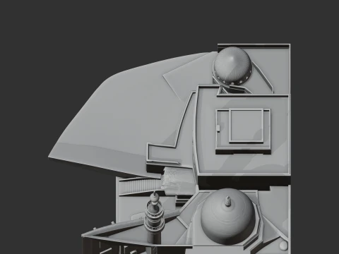 Ablaq Palace 3D Model