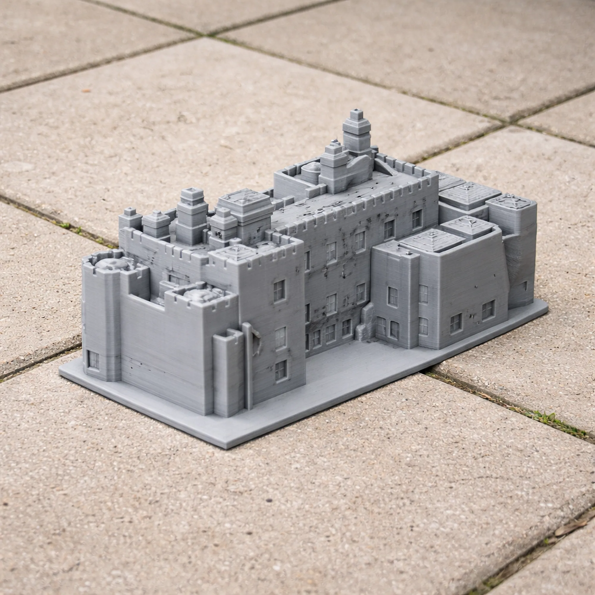 Affeton Castle 3D Model .c4d .max .obj .3ds .fbx .stl .blend 