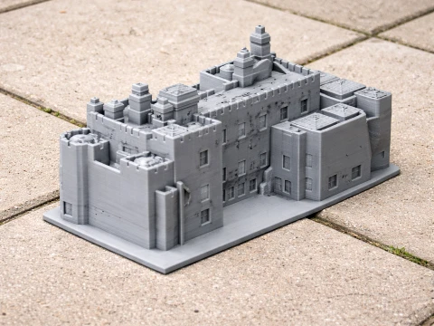 Affeton Castle 3D Model