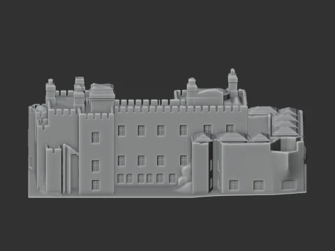 Affeton Castle 3D Model