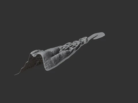 Alamut Castle 3D Model