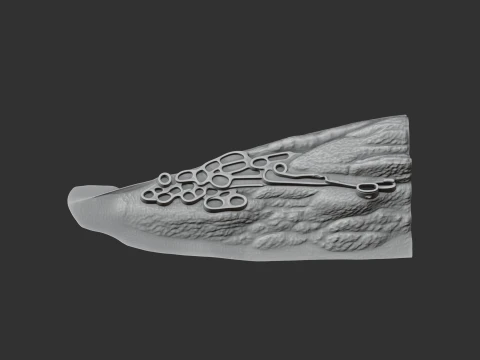 Alamut Castle 3D Model