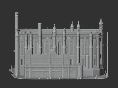 Albi Cathedral 3D Model