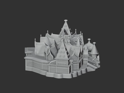 Alexis Palace 3D Model