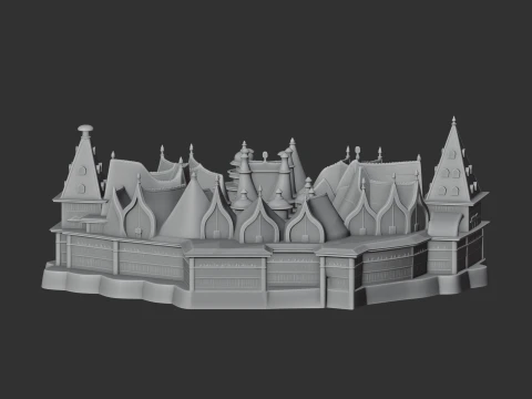 Alexis Palace 3D Model