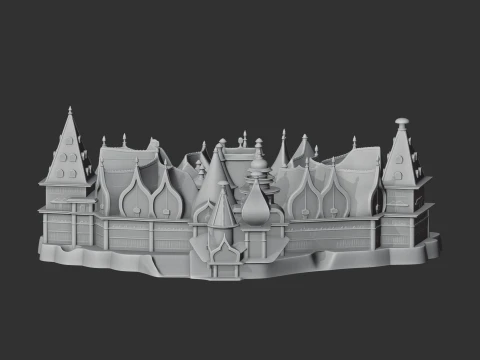 Alexis Palace 3D Model