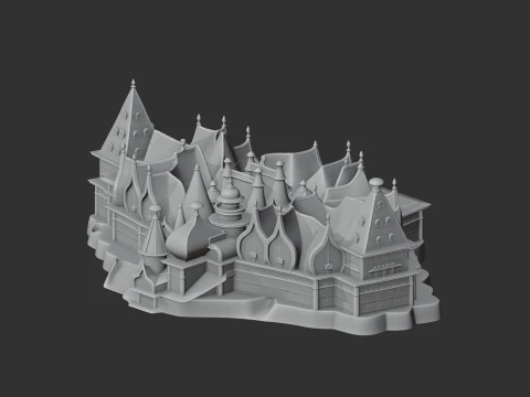 Alexis Palace 3D Model