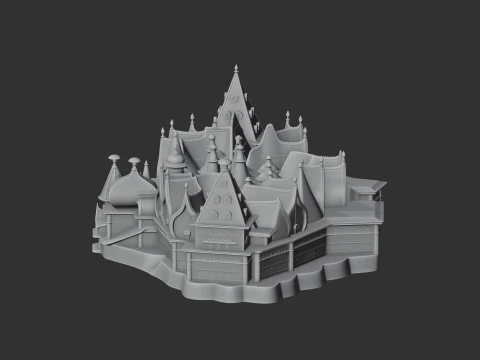 Alexis Palace 3D Model