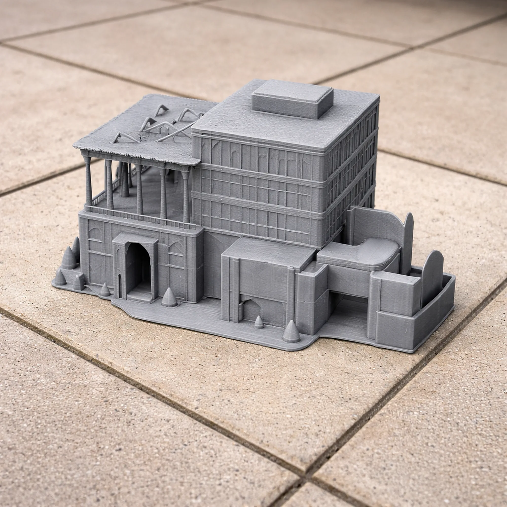 Ali Qapu 3D Model .c4d .max .obj .3ds .fbx .stl .blend 