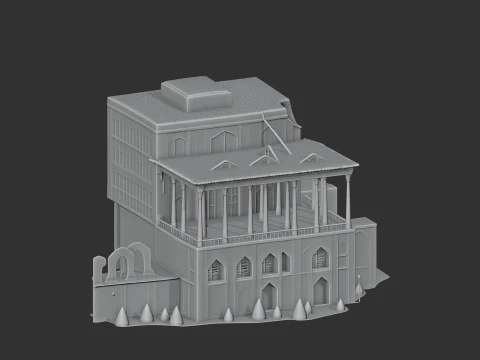 Ali Qapu 3D Model