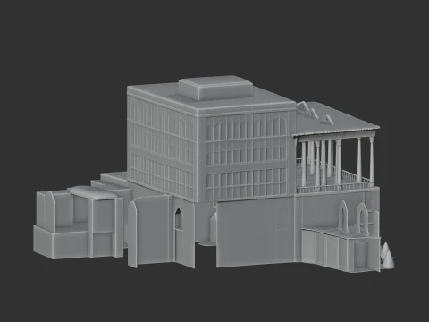 Ali Qapu 3D Model