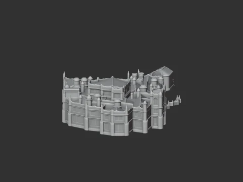 Allerton Castle 3D Model