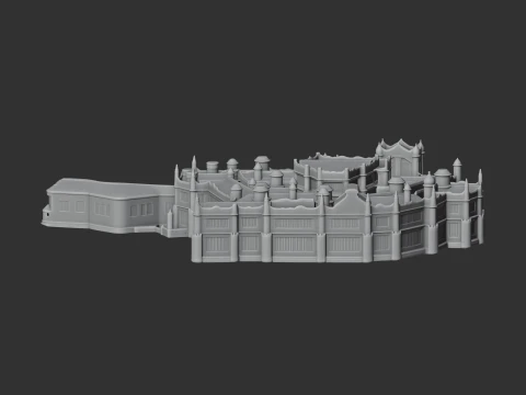 Allerton Castle 3D Model