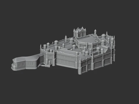 Allerton Castle 3D Model