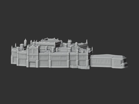 Allerton Castle 3D Model