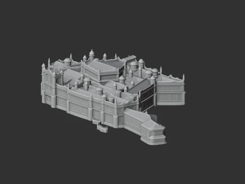 Allerton Castle 3D Model