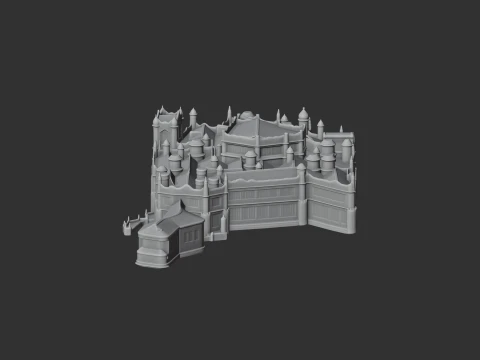 Allerton Castle 3D Model