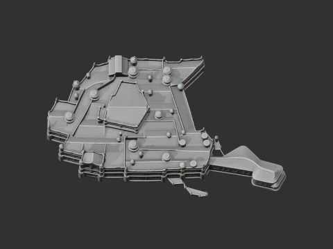 Allerton Castle 3D Model