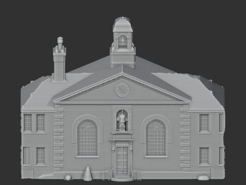 Almshouses 3D Model