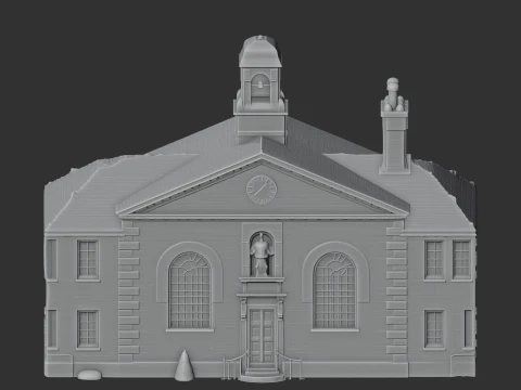 Almshouses 3D Model
