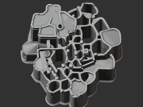 Alnwick Castle 3D Model