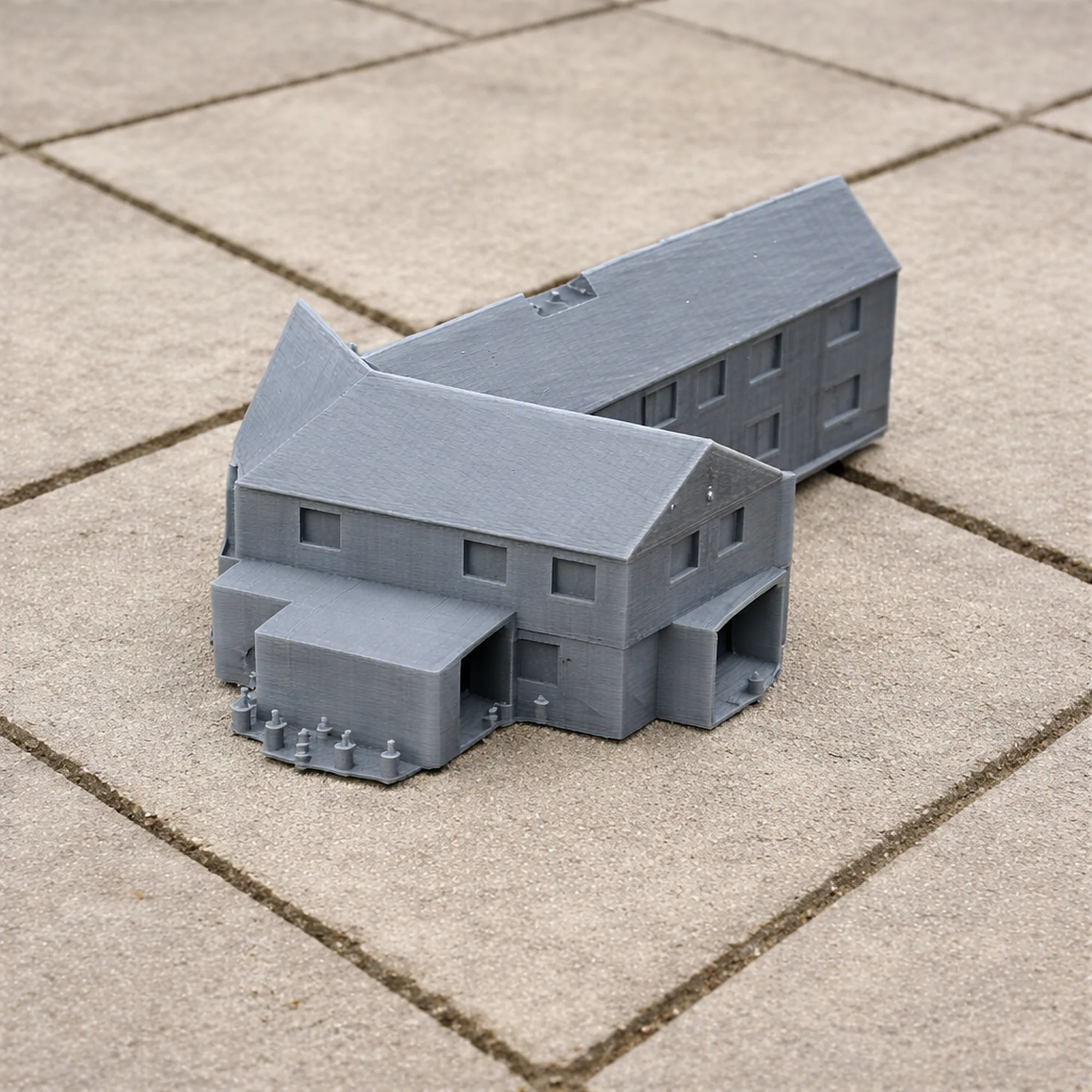 Alton Castle 3D Model .c4d .max .obj .3ds .fbx .stl .blend 